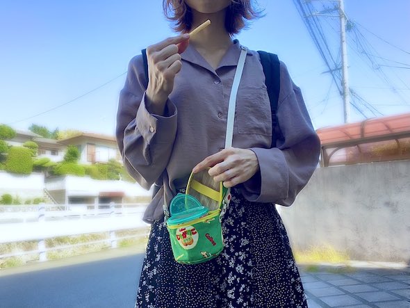 じゃがりこ専用ポーチショルダータイプ