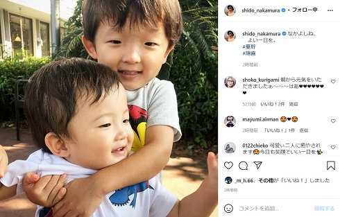 中村獅童 長男 次男 陽喜 夏幹