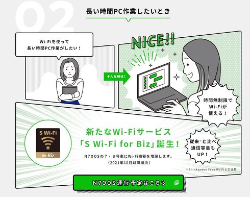 東海道新幹線 SWork車両