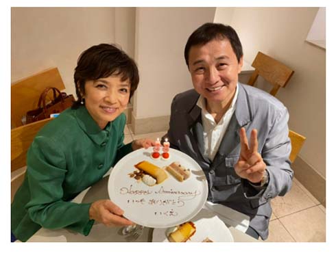 榊原郁恵 渡辺徹 結婚 記念日 34回目 祝福 俳優 タレント渡辺裕太