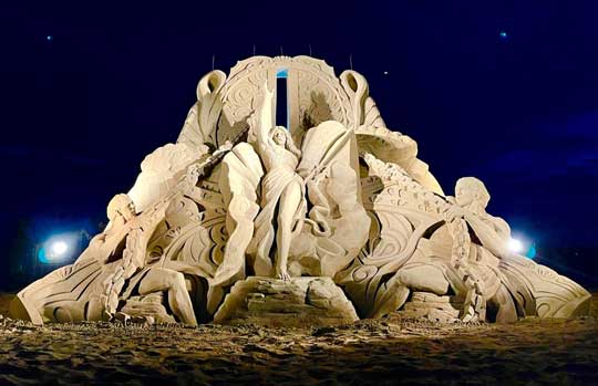 砂像 保坂俊彦 サンドアート 作品