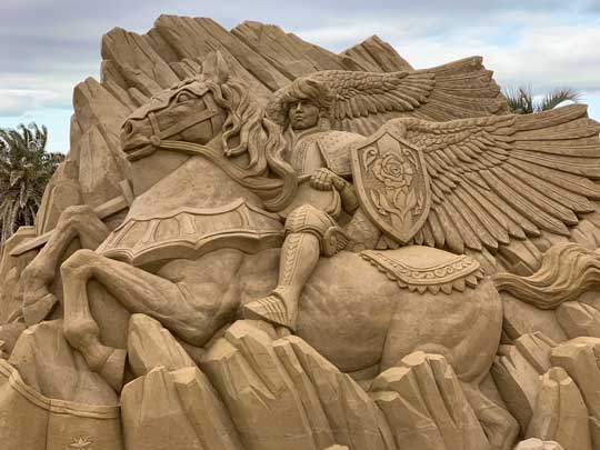 砂像 保坂俊彦 サンドアート 作品