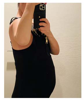 だいたひかる 妊娠 7か月 写真 公開 出産 体重 ウエスト マタニティ