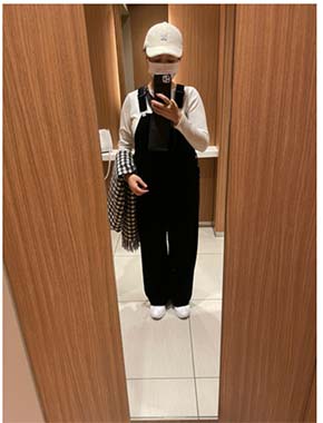 だいたひかる 妊娠 7か月 写真 公開 出産 体重 ウエスト マタニティ