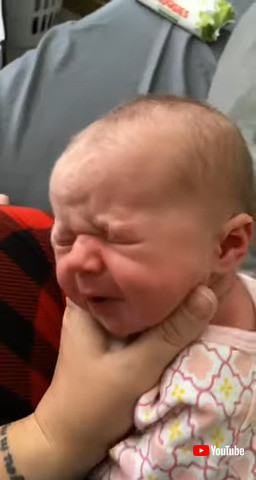 Super Cute Newborn Sneezes 