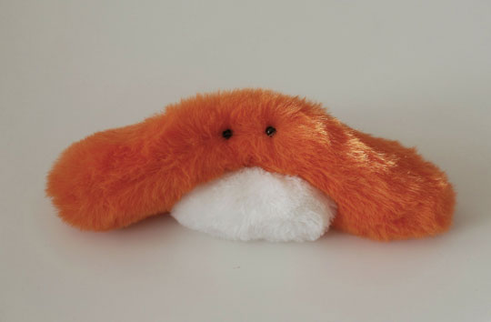 冬毛のサーモン ぬいぐるみ カネヒラ ハンドメイド
