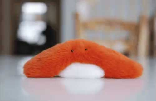 冬毛のサーモン ぬいぐるみ カネヒラ ハンドメイド