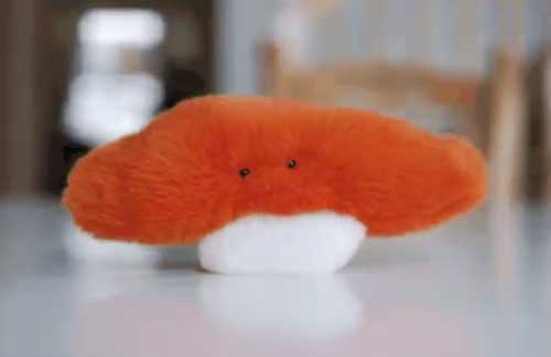 冬毛のサーモン ぬいぐるみ カネヒラ ハンドメイド