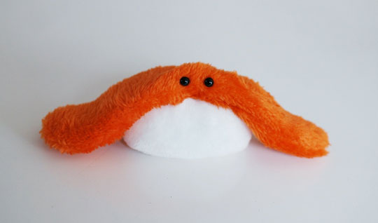 冬毛のサーモン ぬいぐるみ カネヒラ ハンドメイド