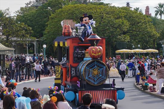 ディズニー 朝ハロウィーン