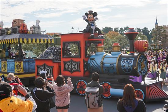 ディズニー 朝ハロウィーン