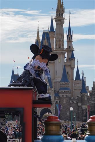 ディズニー 朝ハロウィーン