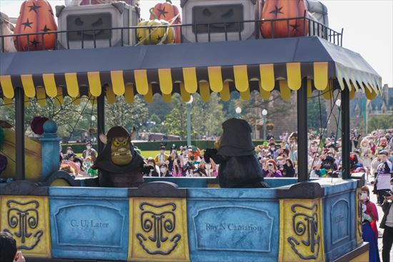 ディズニー 朝ハロウィーン グーン