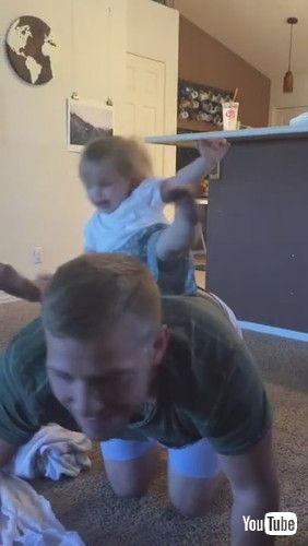 「When Dad Reflexes Kick In || ViralHog」