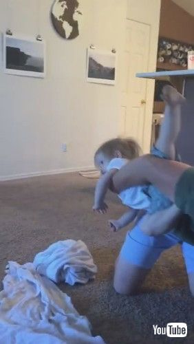 「When Dad Reflexes Kick In || ViralHog」