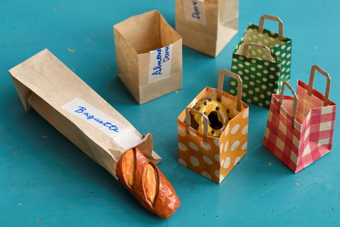 折り紙 ミニチュア おりがみベーカリー