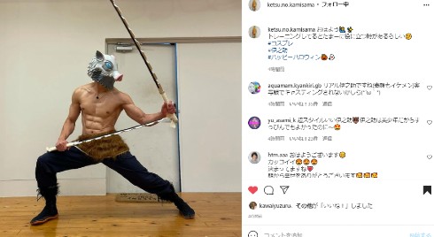 樽美酒研二 ゴールデンボンバー 金爆 鬼龍院翔　鬼滅の刃 嘴平伊之助