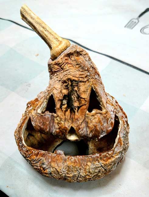 ハロウィン カボチャ ランタン 怨霊 変化 怖い