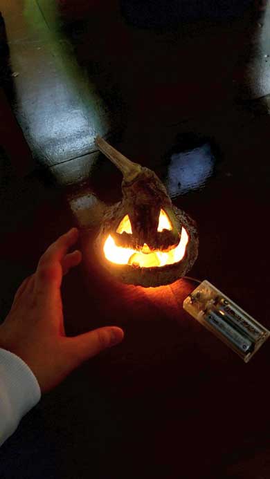 ハロウィン カボチャ ランタン 怨霊 変化 怖い