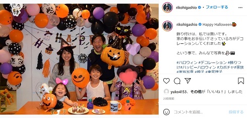 ハロウィーン 東尾理子 石田純一