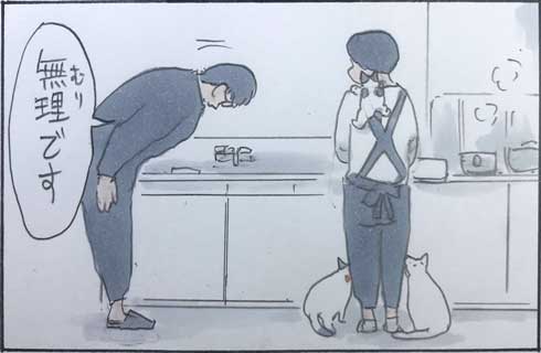 猫 あるある 漫画 にごたろ 拾い猫のモチャ