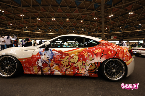 兎田ぺこら」コペンがちっちゃくてカワイイ！ 痛車イベント