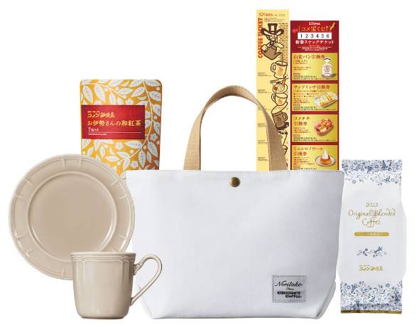 「2022年コメダの福袋」7000円の福袋イメージ