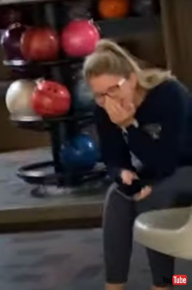 Baby Bowler Slips with Ball || ViralHog