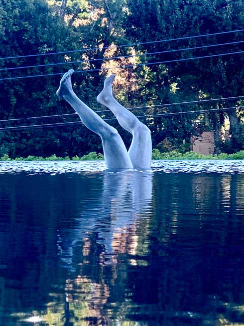 角川映画祭 犬神家の一族 スケキヨ 足 角川武蔵野ミュージアム