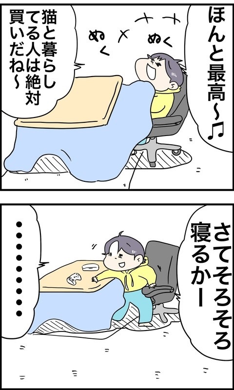 パワフルな猫ちゃん