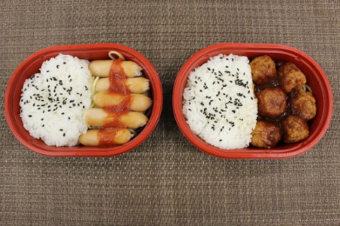 ローソンストア100 ミートボール ウィンナー 弁当 おかず1品