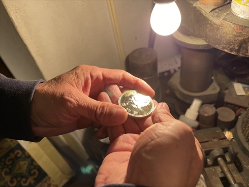 謎コイン むつ 小川原 石油備蓄基地