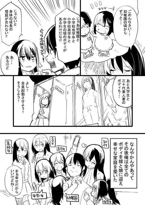 ロボ娘の幼馴染と家庭を築く話
