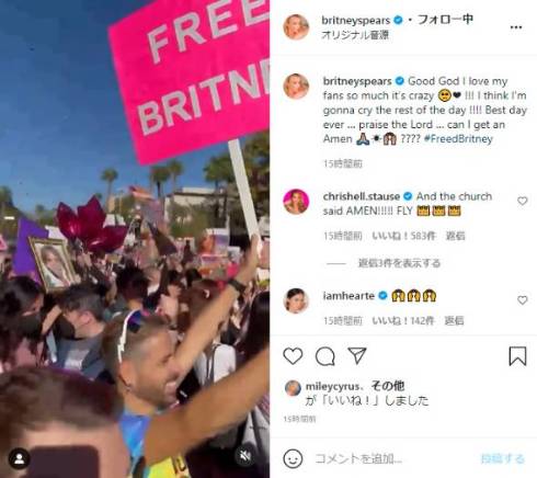 ブリトニー・スピアーズ 後見制度 FreeBritney