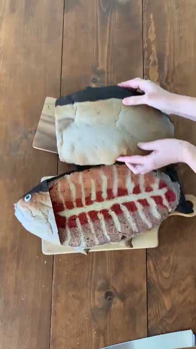 マグロ パン 捌く 中身 再現 手作り