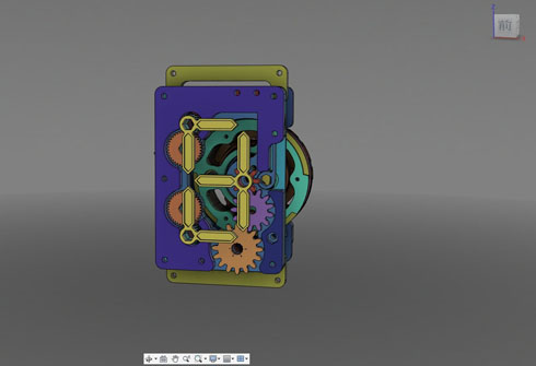 アナログな7セグ