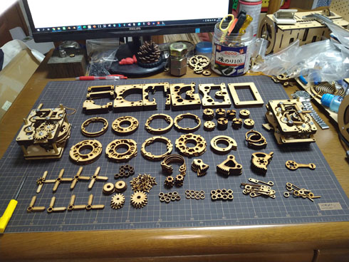 アナログな7セグ