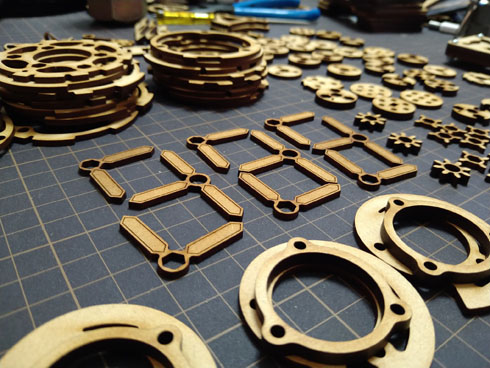 アナログな7セグ