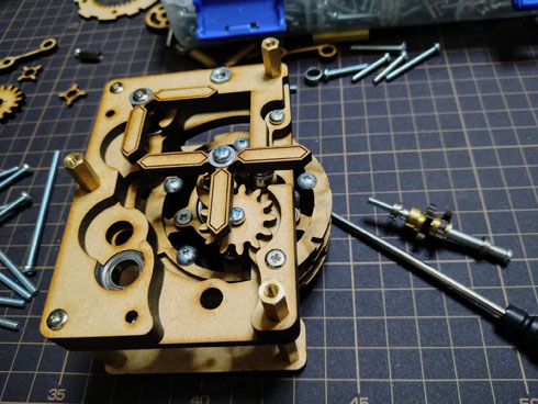 アナログな7セグ