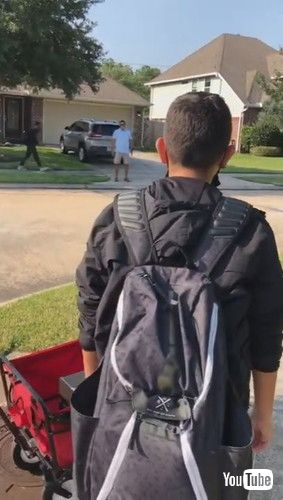 「Boy Runs and Hugs Dad While Crying Upon Seeing Him After Long Time - 1265497-2」