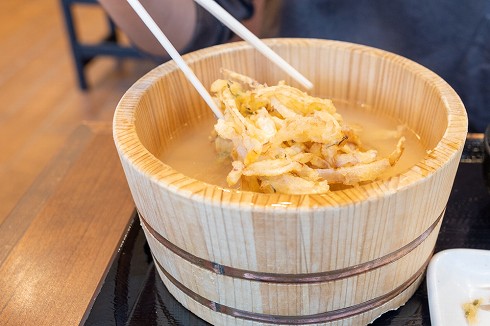 丸亀製麺の天ぷら