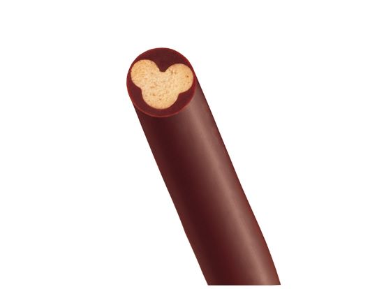 ポッキーの断面図