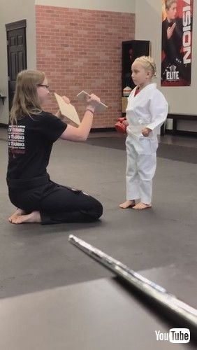 「Girl Amazed by Her Power || ViralHog」