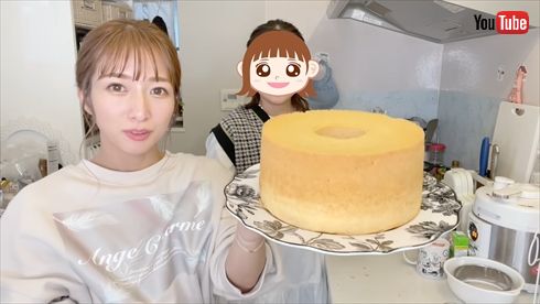 辻希美 長女 娘 希空 インスタ お菓子作り 料理 ケーキ 杉浦太陽 YouTube
