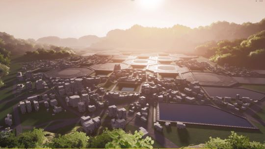 再現された新市街