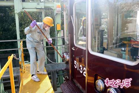 阪急電車 平井車庫