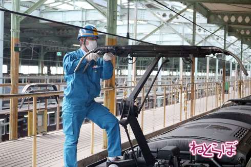 阪急電車 平井車庫