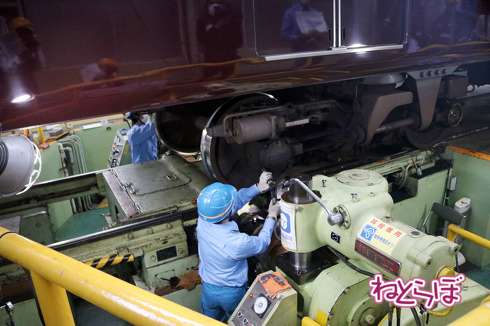 阪急電車 平井車庫