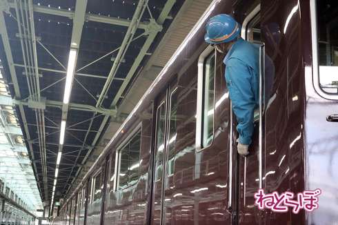 阪急電車 平井車庫