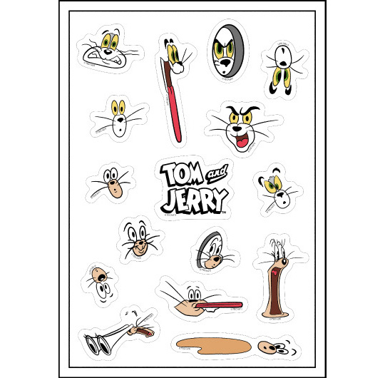 クリアステッカー